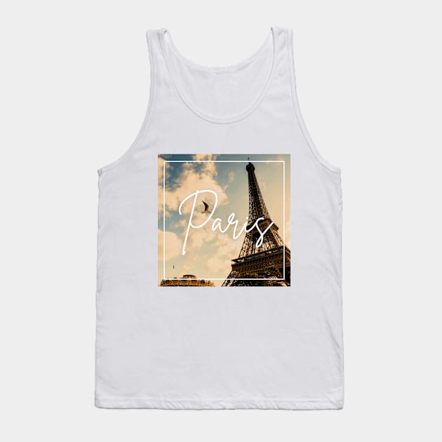 Paris Tank Top by WallStreet Arts